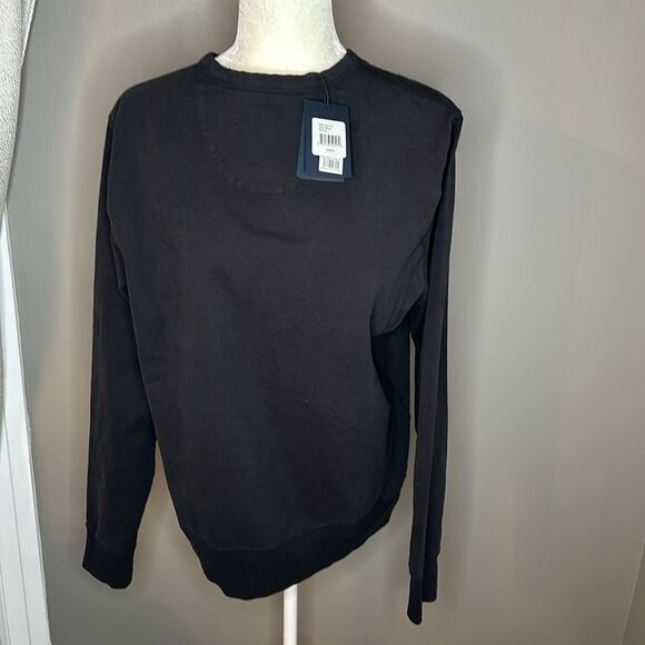 Good Man Brand Flex Pro Jersey Crew Sweatshirt black size M - Picture 6 of 9